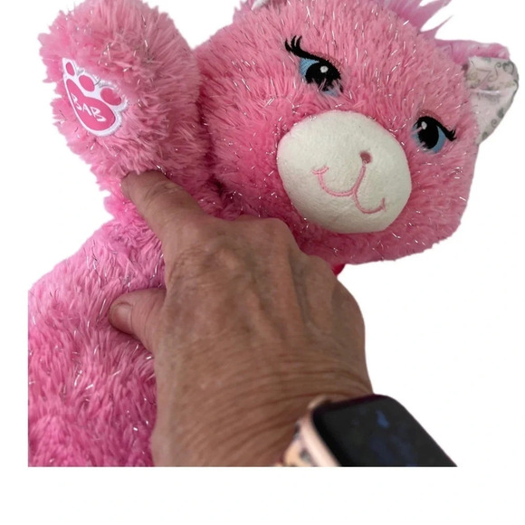 Build A Bear Princess Kitty Cat  BABW Purrincess Pink Sparkle Plush Sparkles - Picture 5 of 7